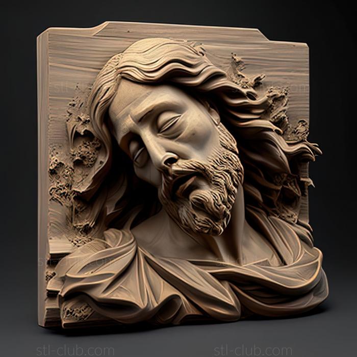 3D model st jesus (STL)